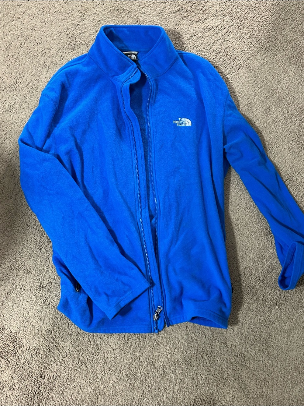 The North Face Men’s Royal Blue Lightweight Full-Zip Jacket